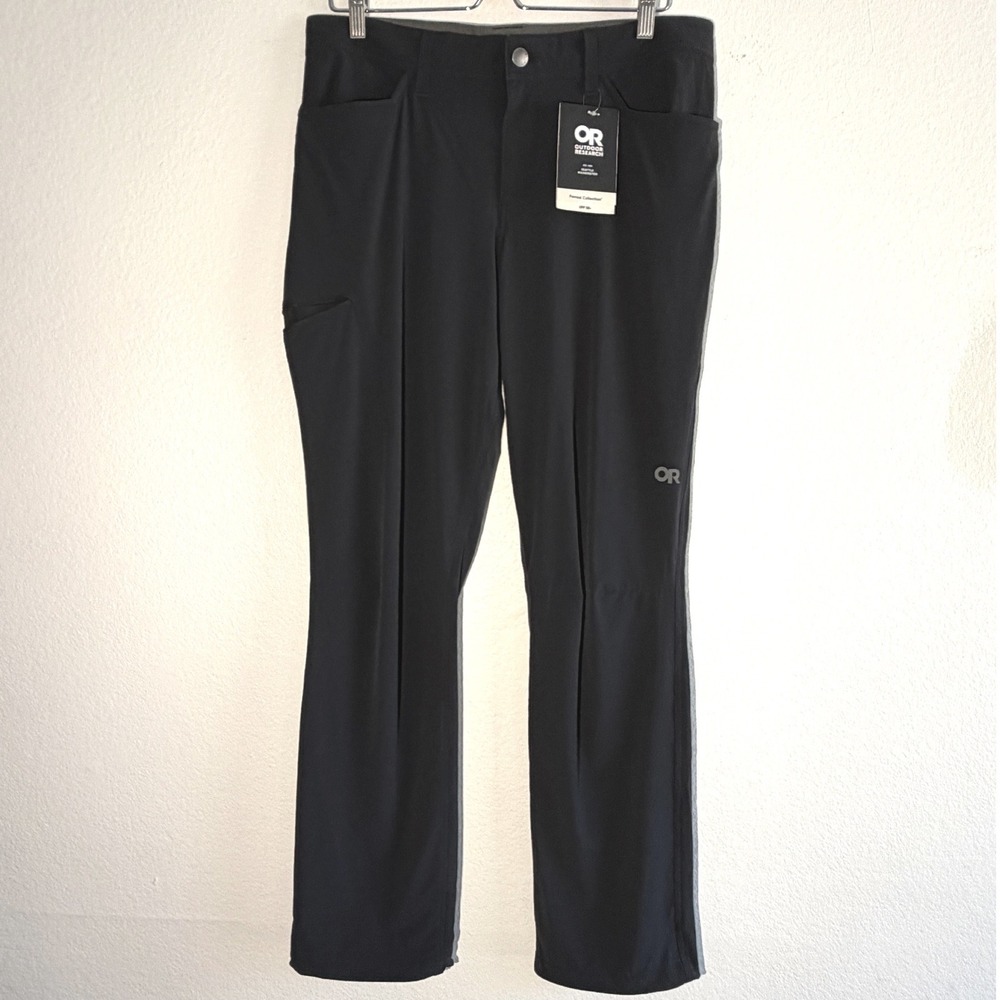 Outdoor Research Ferrosi Pants Mens 33x30 Black Hiking Climbing UPF 50+